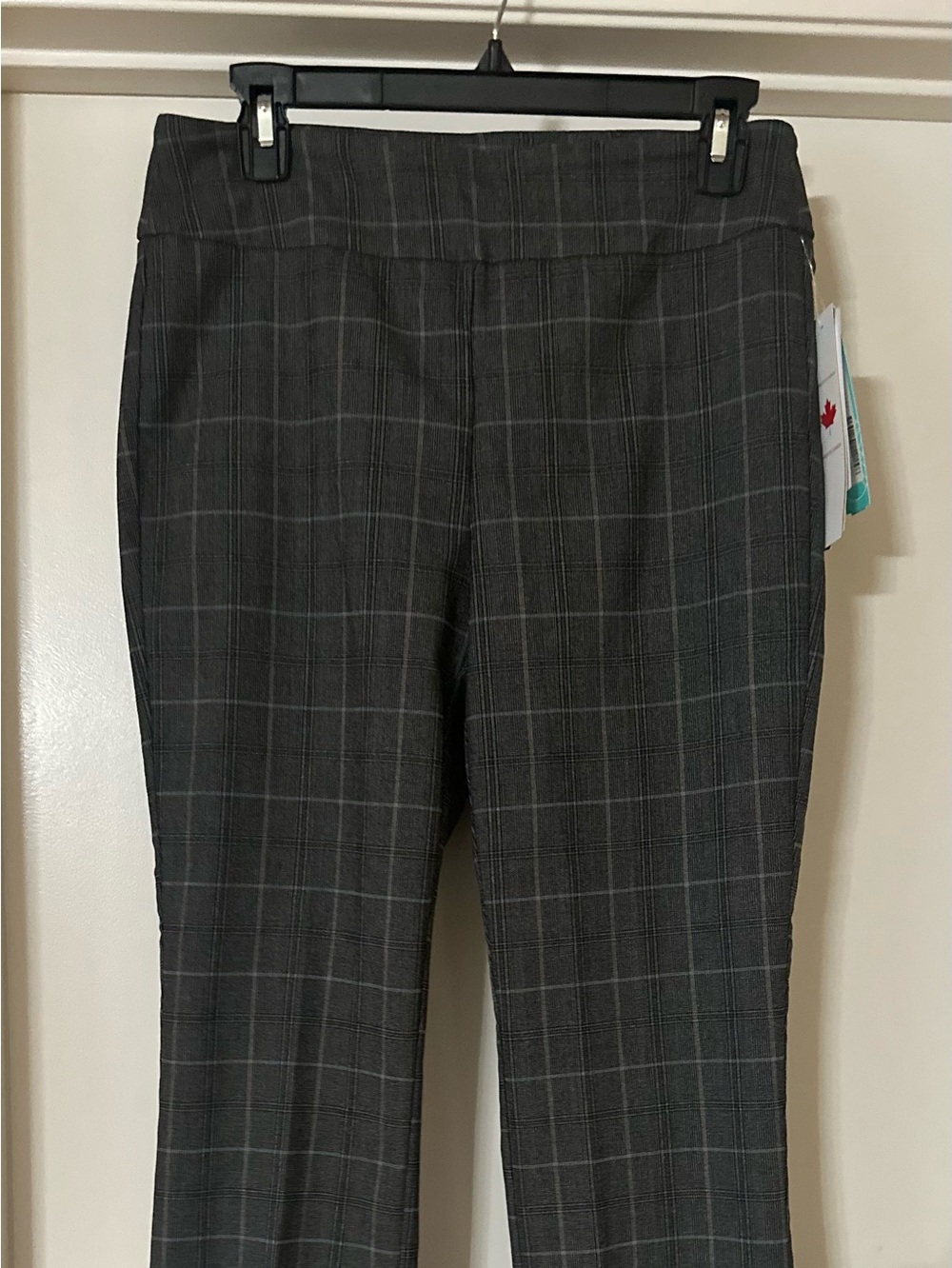 Tribal Gray Windowpane Dress Pants